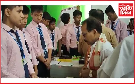 লখিমপুৰ ছেইন্টমেৰিজ স্কুলত বিজ্ঞান আৰু কলা সমাৰোহ 