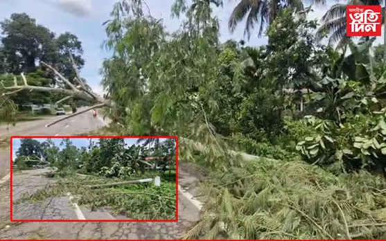 ধুমুহাত বিধ্বস্ত জামুগুৰিহাট...