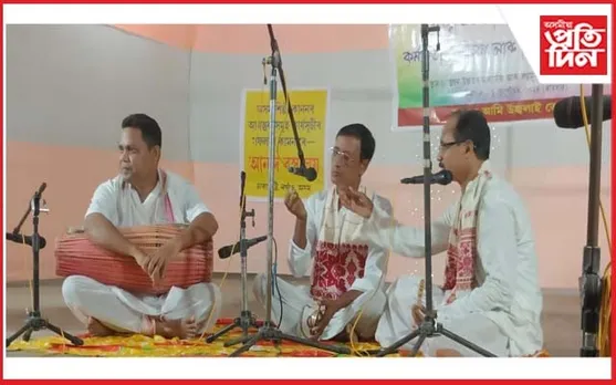 অসম শিল্পী কাননৰ উদ্যোগত ২য় বাৰ্ষিক ৰাস মহোৎসৱৰ শুভাৰম্ভণি অনুষ্ঠান