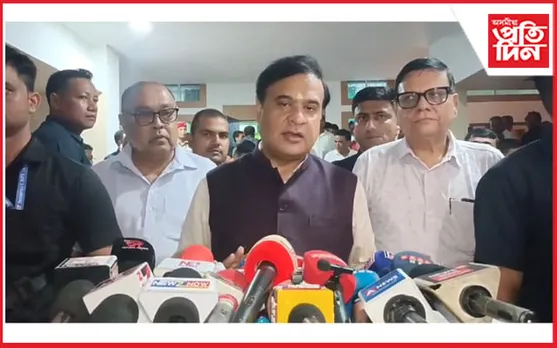 গহপুৰৰ আবৰ্ত্ত ভৱনত মুখ্যমন্ত্ৰী হিমন্ত বিশ্ব শৰ্মাৰ বৈঠক
