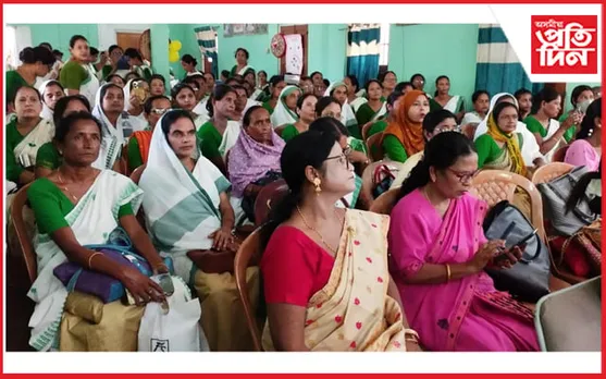 খাগৰিজান সংহত শিশু উন্নয়ন প্ৰকল্পৰ উদ্যোগত  ৰাষ্ট্ৰীয় পোষণ মাহ উদযাপন...