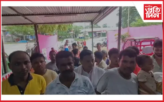 জামুগুৰিহাটৰ তৌভঙাত শ্ৰী শ্ৰী বিশ্বকৰ্মা পূজা উদযাপন