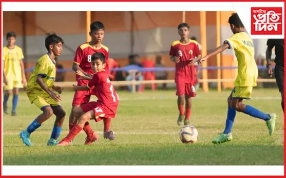 Sub-Junior National Football: তন্ময় বৰুৱাৰ হেট্ৰিকেৰে ফাইনেলত অসম..