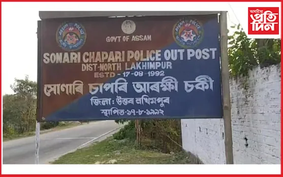 অশান্ত সোণাৰি চাপৰিঃ থলুৱা ব্যৱসায়ীৰ দোকান বলপূৰ্বক বন্ধৰ ফটোৱা জাৰি...
