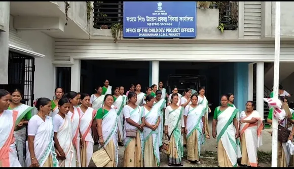 ৰাজ্যৰ প্ৰথমটো সংহত শিশু উন্নয়ন প্ৰকল্পত উল্লাস : ঢকুৱাখনাত ৪৯ বছৰীয়া প্ৰতিষ্ঠা দিৱস পালন