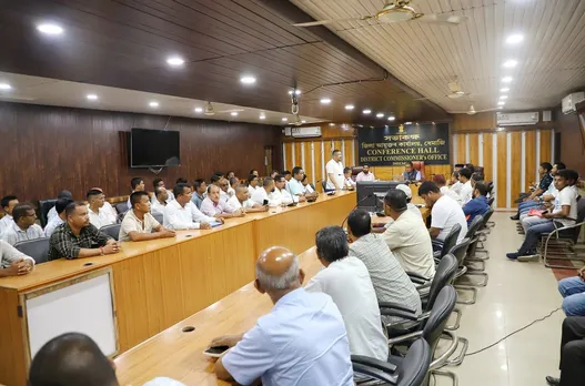 শিক্ষামন্ত্ৰী ৰণোজ পেগুৰে ধেমাজি জিলা অনা-মিচিং জনগোষ্ঠীয় সমন্বয়ৰক্ষীৰ বৈঠক