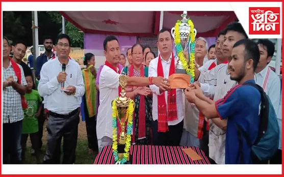 প্ৰাক্তন মন্ত্ৰী ছুম ৰংহাং সোঁৱৰণী ফুটবল প্ৰতিযোগিতাঃ আৰনাম ফাৰ্ ক্লাৱৰ জয় লাভ
