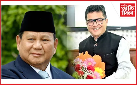 ইণ্ডোনেছিয়াৰ নৱ-নিৰ্বাচিত ৰাষ্ট্ৰপতিৰ শপত গ্ৰহণত উপস্থিত থাকিব পবিত্ৰ মাৰ্ঘেৰিটা...