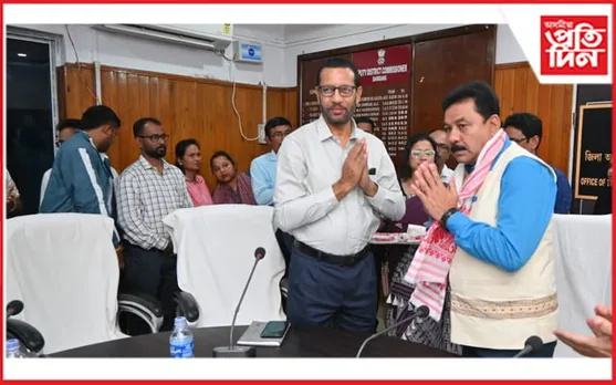 মোৱামাৰী আৰু পুথিমাৰী পঞ্চায়তৰ কাম -কাজৰ তদন্তৰ নিৰ্দেশ মন্ত্ৰী ৰণজিৎ দাসৰ