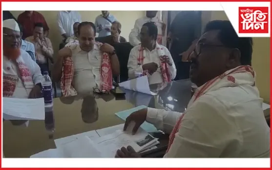মানকাচৰত বিভিন্ন বিভাগৰ চৰকাৰী আঁচনি পৰ্যবেক্ষণ পাব্লিক একাউন্ট কমিটিৰ ৫ বিধায়কৰ