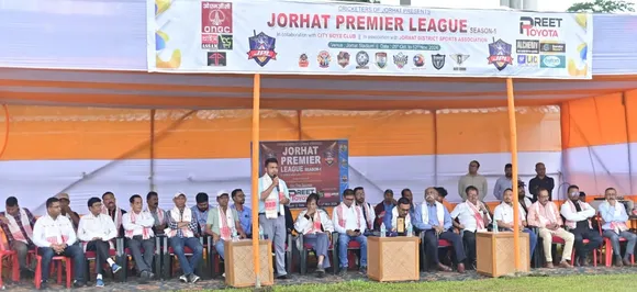 যোৰহাট প্ৰিমিয়াৰ লীগ ক্ৰিকেট আৰম্ভ : উদ্বোধনী খেলত যোৰহাট ফেলকন দলৰ জয়লাভ