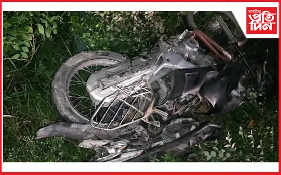 কাজলগাঁৱত শোকাবহ পথ দুৰ্ঘটনা:অচিনাক্ত বাহনৰ খুন্দাত নিহত বাইক আৰোহী...