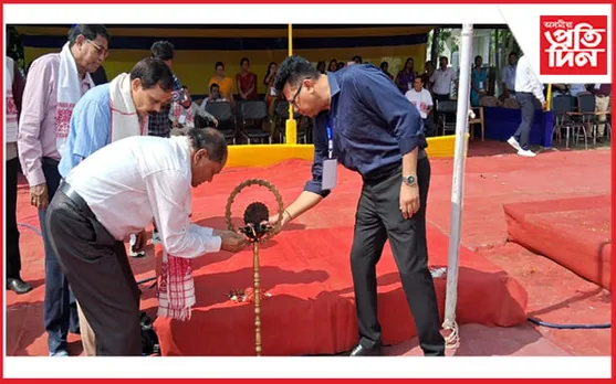 নামৰূপ মহাবিদ্যালয়ত আন্তঃমহাবিদ্যালয় টাইকোৱাণ্ডো প্ৰতিযোগিতা আৰম্ভ