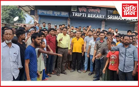চাপৰ ৰাজহ চক্ৰৰ কাৰ্যালয় স্থানান্তৰৰ বিৰুদ্ধে অব্যাহত গণতান্ত্ৰিক প্ৰতিবাদ...