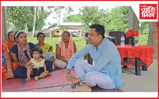 বিহালীত প্ৰচাৰ চলাবলৈ আহি বিৰোধী প্ৰাৰ্থী জয়ন্ত বৰাৰ প্ৰসংগত মৌনতা বিধায়ক মানৱ ডেকাৰ...
