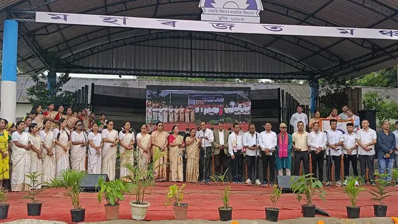 ধেমাজি উচ্চতৰ মাধ্যমিক বিদ্যালয়ৰ মহাৰজত জয়ন্তীৰ শুভাৰম্ভণী অনুষ্ঠান