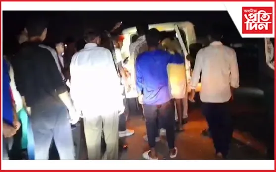 জামুগুৰিত বাইক দুৰ্ঘটনাঃ শিশুসহ ৪ জন আহত...