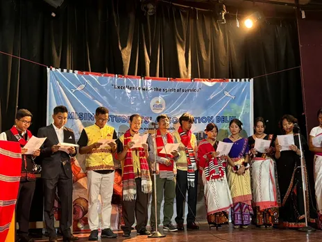নতুন দিল্লীত মিছিং ছাত্ৰ সন্থাৰ উদ্যোগত নৱাগত আদৰণি সভা