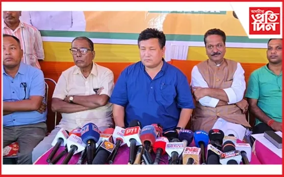 চিদলীত প্ৰমোদ বড়ো আৰু অশোক সিংহলৰ সংবাদ মেল...