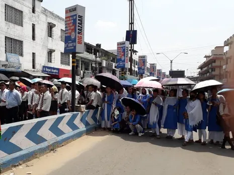 অবৈধ নাগৰিকৰ বিৰুদ্ধে ডিমাপুৰত প্ৰতিবাদী সমদল