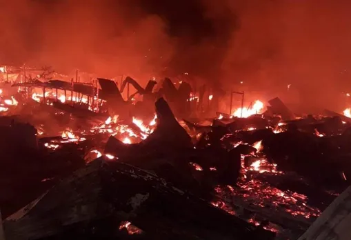 অৰুণাচলৰ ডাপ’ৰিজো আৰু নাহৰলগুনত ভয়াৱহ অগ্নিকাণ্ড, জুইত জাঁহ ৪০ টা গৃহ