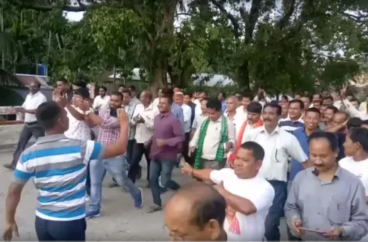 তামুলপুৰত বি পি এফৰ বিশাল পদযাত্ৰা, VIDEO…