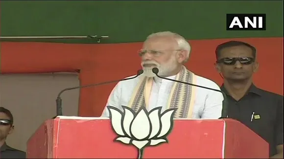 কাৰাগাৰৰ ভিতৰে বাহিৰে থকা সকলে এখন মজবুত চৰকাৰ কেতিয়াও নিবিচাৰেঃ প্ৰধানমন্ত্ৰী মোডী