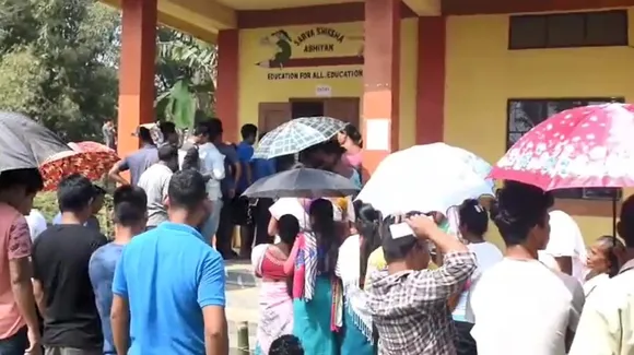 মেঘালয়ৰ তুৰা লোকসভা সমষ্টিত অব্যাহত ভোটদান, চাওক VIDEO