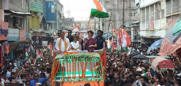 শিলচৰত প্ৰিয়ংকা গান্ধীৰ বিশাল ৰোড শ্ব’, কি ক’লে ভাষণত…