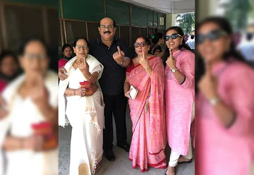 সুস্থ সমাজ গঢ়াৰ লক্ষ্যৰে মাতৃ, পত্নীসহ ভোটদান সাদিন-প্ৰতিদিন গোষ্ঠীৰ স্বত্বাধিকাৰ জয়ন্ত বৰুৱাৰ