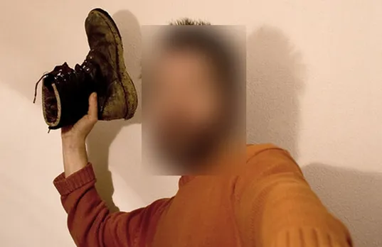 বিজেপিৰ মুখ্য কাৰ্যালয়তে বিজেপি নেতাৰ গালৈ নিক্ষেপ জোতা, VIDEO