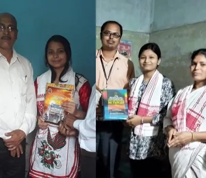নলবাৰীৰ মেধাৱী ছাত্ৰী প্ৰতিভা-মধুস্মিতাক সম্বৰ্ধনা…