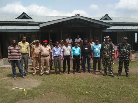 দক্ষিণ শালমাৰা মানকাচৰৰ ৩ ভোট গ্ৰহণ কেন্দ্ৰত পুনৰ ভোটঃ ৰাওনা পুলিং বিষয়া