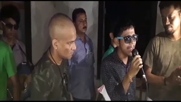 বিহপুৰীয়াত দৃষ্টিহীন ছাত্ৰ-ছাত্ৰীয়ে বজালে বাদ্য, গীত গালে জুবিনে, চাওঁক VIDEO
