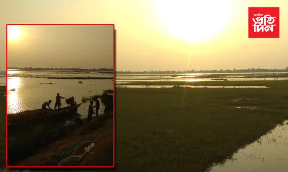 অসমৰ সমান্তৰালভাৱে মেঘালয়ৰ পশ্চিম গাৰো পাহাৰৰ শতাধিক গাঁৱৰ কৃষিভূমি পানীৰ তলত…