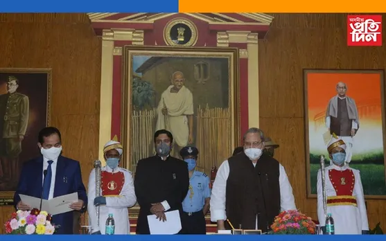মেঘালয়ৰ কেবিনেট ৰদবদল,দুই নতুন মন্ত্ৰীৰ শপত…