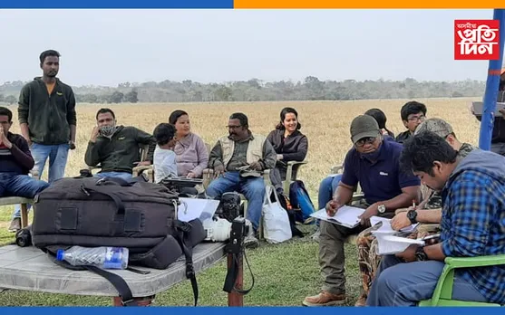 আৰণ্যক আৰু বন বিভাগৰ উদ্যোগত পবিতৰাত পক্ষী গণনা…