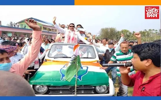 বৰহোলা-মাধপুৰত কংগ্ৰেছৰ নিৰ্বাচনী কাৰ্যালয় উদ্বোধন,প্ৰচাৰ অভিযান তুংগত…