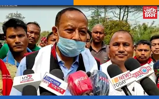 উৎপল বৰাৰ হৈ নিৰ্বাচনী প্ৰচাৰ মিচিং স্বায়ত্ব শাসিত পৰিষদৰ মূখ্য কাৰ্য‍্যবাহী সদস্যৰ…