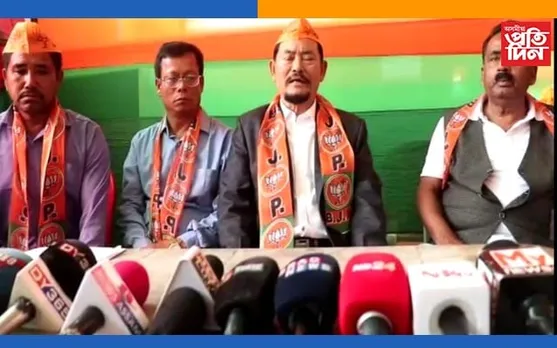 মনোনয়ন প্ৰত্যাহাৰ কৰি বিজেপিত যোগদান প্ৰাক্তন মন্ত্ৰী পদ্মেশ্বৰ দলেৰ…