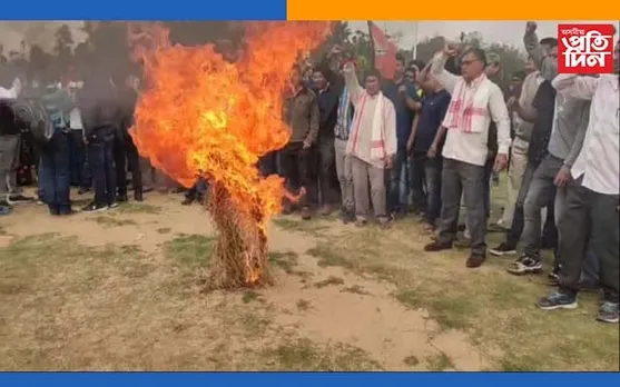 প্ৰতিবাদত উত্তাল তিতাবৰ,শিল্পী কৃষ্ণমণি চুতীয়াৰ প্ৰাৰ্থীত্ব বিৰোধিতা পাঁচ শতাধিক বিজেপি কৰ্মীৰ…
