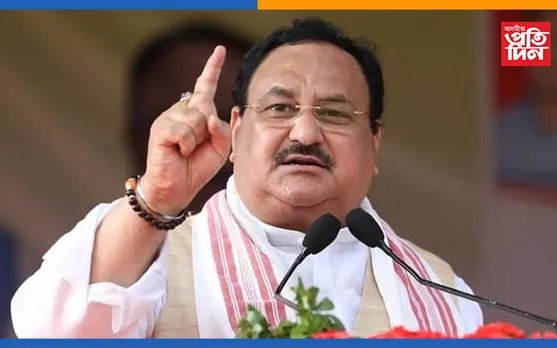 নামনিৰ ৩ খনকৈ সভাত জে পি নাড্ডাৰ মাৰথান নিৰ্বাচনী প্ৰচাৰ