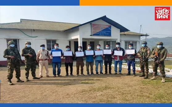 অৰুণাচল প্ৰদেশত ৮ এন এছ চি এন কেডাৰৰ আত্মসমৰ্পণ…