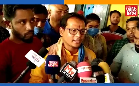 ভোটদান কৰি কি ক’লে মঙলদৈ সমষ্টিৰ মিত্ৰজোঁটৰ প্ৰাৰ্থী গুৰুজ্যোতি দাসে…