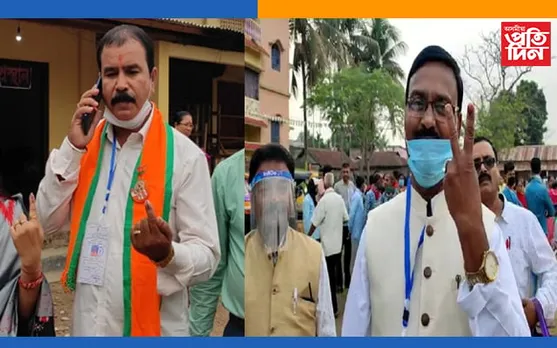 লামডিঙ সমষ্টি বিজেপী প্ৰাৰ্থী শিবু মিশ্ৰ আৰু কংগ্ৰেছ প্ৰাৰ্থী স্বপন ক’ৰৰ ভোটদান…