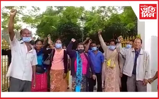 মেঘালয়ত চামিল নহ’লে অসমৰ গাঁৱৰ বাসিন্দাক ঘৰ-দুৱাৰ জ্বলাই দিয়াৰ ভাবুকি…