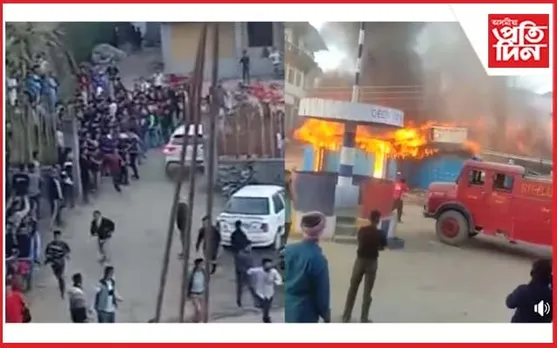 অগ্নিগৰ্ভা ম’ন জিলাত ক্ষুব্ধ জনতাৰ আছাম ৰাইফলছৰ চকী আক্ৰমণ…