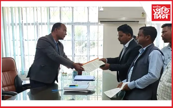 চুলাই মদৰ ঘাটি বন্ধৰ দাবীত মাৰ্ঘেৰিটাৰ মহকুমাধিপতিক স্মাৰক পত্ৰ প্ৰদান আটছাৰ…