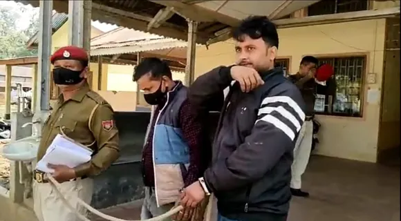 পশ্চিম বংগৰ পৰা হাইজেক কৰি অনা লোহাৰ ৰড ভৰ্তি ট্ৰেইলাৰ সহ চাৰিজনক গ্ৰেপ্তাৰ