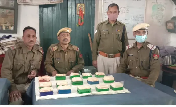 লামডিং ৰেলৱে ষ্টেচনত বৃহৎ পৰিমানৰ ব্ৰাউন চুগাৰ উদ্ধাৰ